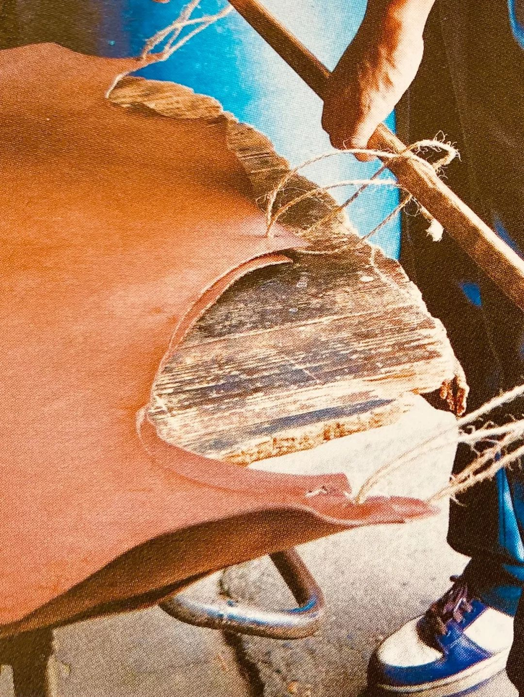 Image [17]-Veg-tan Process Explained: How Rawhide Becomes Thick, Durable Leather Using Natural Tannins in a 21-Step Journey from Rawhide to Finished Product-Nleather