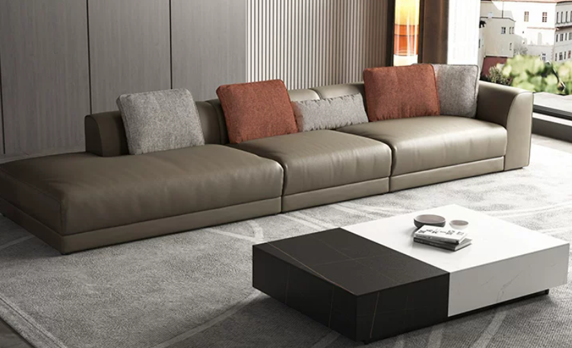 Image [5]-How to Choose Genuine Leather, Artificial Leather, or Fabric Sofas: Material Comparison, Pros and Cons, and Style Recommendations for Your Living Room-Nleather