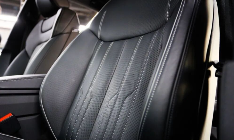 Analysis of the impact of perforated design on the mechanical properties of automotive seat PVC fabric -Nleather
