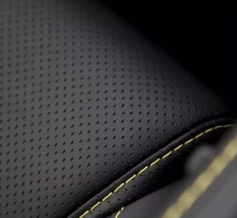 Automotive seat cover decoration process-Nleather