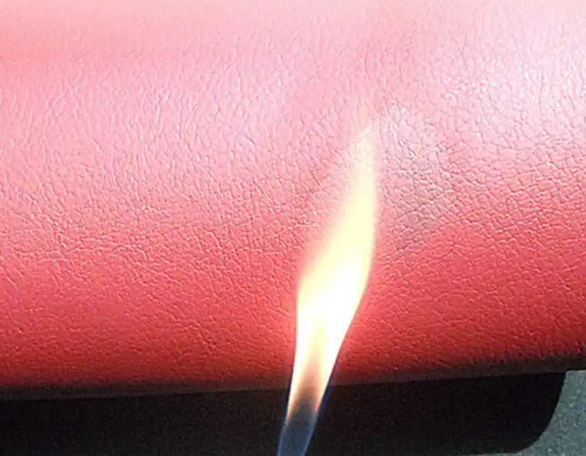 Introduction to the differences between leather's flammable ISO6940/6941 (ease of ignition) and flame retardant (resistance to flame)-Nleather